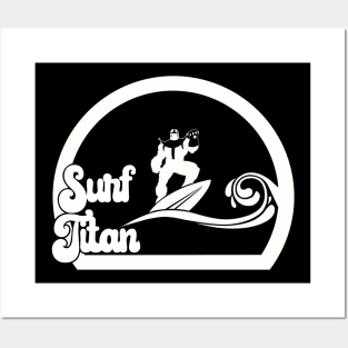 Surf Titan Posters and Art